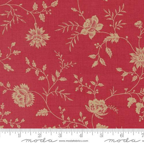 MODA Rouenneries Trois - 13962-14 Rouge - Cotton Fabric