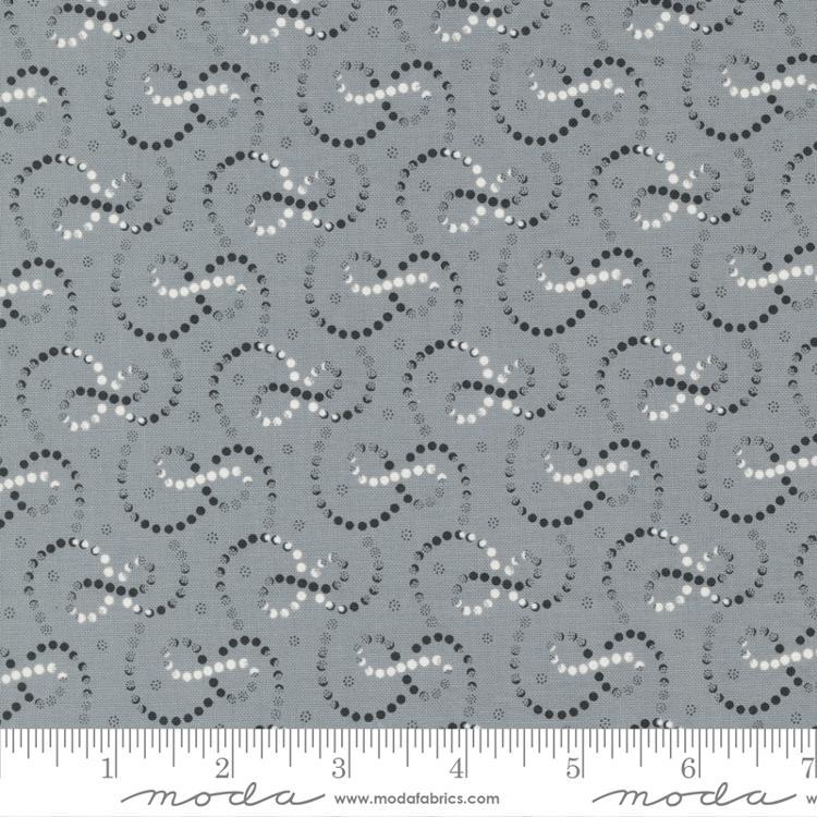 MODA Rustic Gatherings - 49204-19 Steel - Cotton Fabric