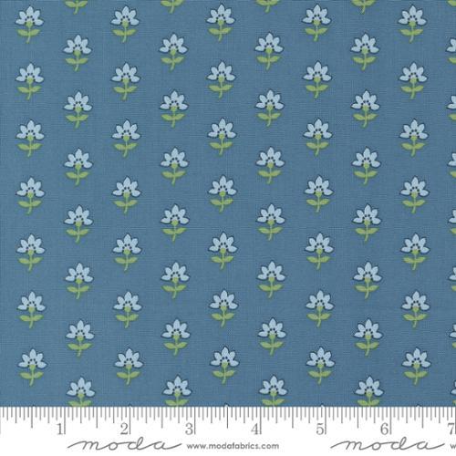 MODA Shoreline - 55301-13 Medium Blue - Cotton Fabric