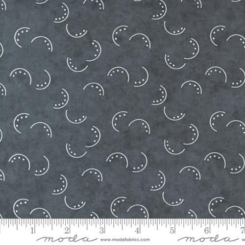 MODA Silhouettes - 6934-14 Charcoal - Cotton Fabric