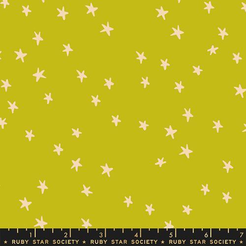 MODA Starry Ruby Star - RS4109-37 Pistachio - Cotton Fabric
