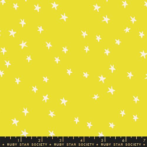 MODA Starry Ruby Star - RS4109-47 Citron - Cotton Fabric