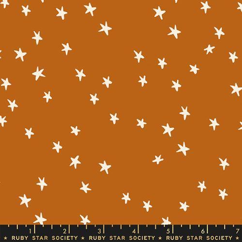MODA Starry Ruby Star - RS4109-51 Saddle - Cotton Fabric