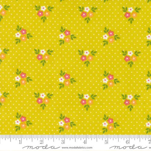 MODA Strawberry Lemonade - 37672-18 Lemonade - Cotton Fabric