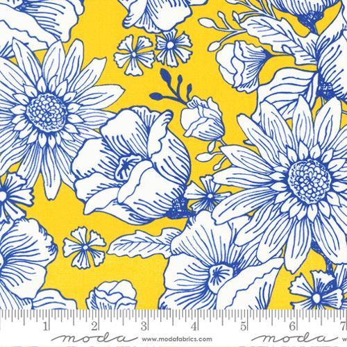 MODA Sunflowers My Heart - 27320-21 Sunflower - Cotton Fabric