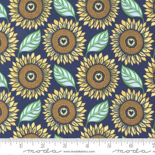 MODA Sunflowers My Heart - 27321-19 Dusk - Cotton Fabric