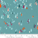 MODA Things Above - 45617-25 Teal - Cotton Fabric