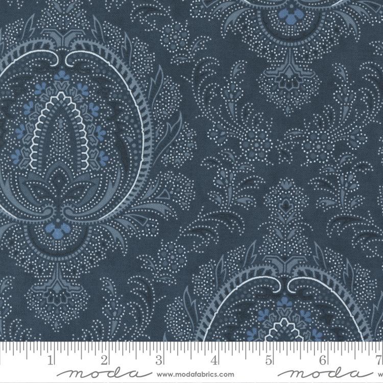 MODA Union Square - 14950-16 Navy - Cotton Fabric