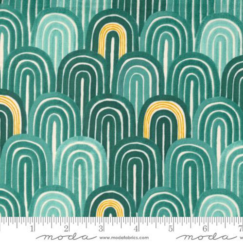 MODA Willow Arches - 36065-11 Lagoon - Cotton Fabric