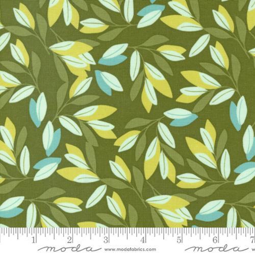 MODA Willow Leaves - 36061-21 Leaf - Cotton Fabric