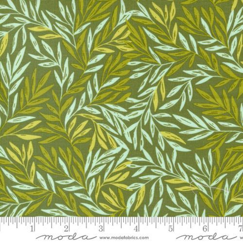 MODA Willow Willow - 36063-21 Leaf - Cotton Fabric