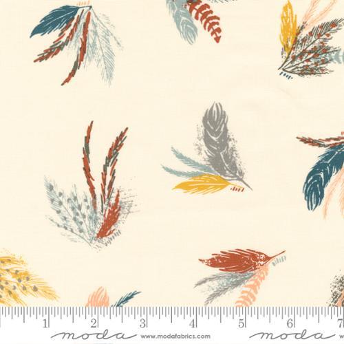 MODA Woodland Wildflowers - 45581-11 Cream - Cotton Fabric