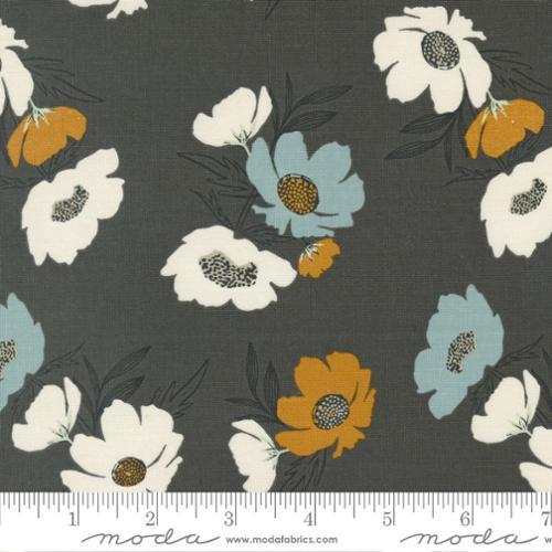 MODA Woodland Wildflowers - 45582-15 Soot - Cotton Fabric