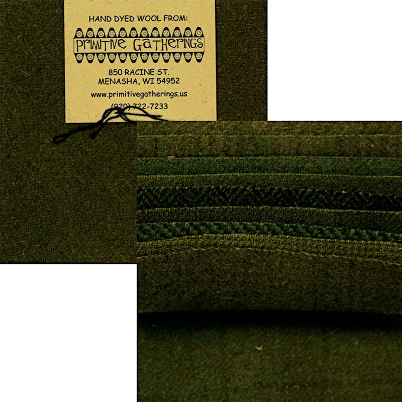 MODA Wool Charm Pack Holly - PRI-6005 - Precut Fabric