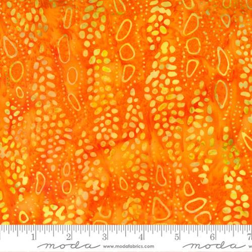 Moda Chroma Batiks - 4366-17 Orange - Cotton Fabric