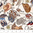 NCT Cowboy Blues - DP28146-12 Cream Multi - Cotton Fabric