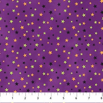 NCT Double Bubble Kitty Trouble - 26962-88 Purple Multi - Cotton Fabric
