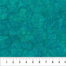 NCT Hexies - 81700-62 Turquoise - Cotton Batik Fabric