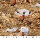 NCT Naturescapes Pheasant Grove - DP28302-37 Rust Multi - Cotton Fabric