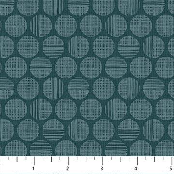 NCT Urban Vibes - 26806-68 Teal - Cotton Fabric