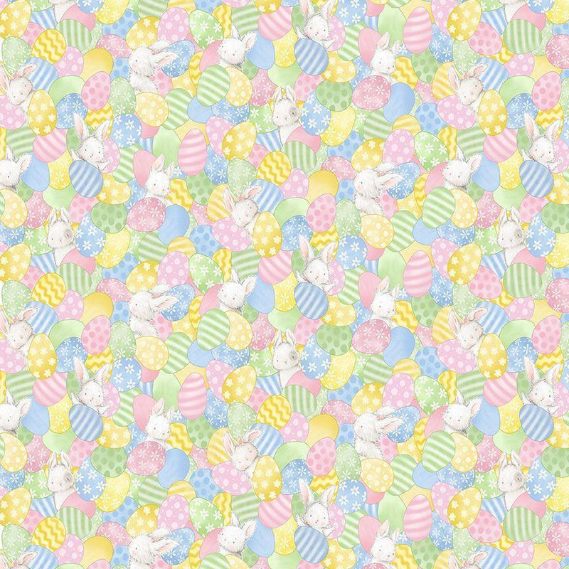 PB Egg Hunt - CD2648-MULTI - Cotton Fabric