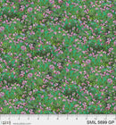 PB Spring Mill Pink Flower Field - 5699-GP - Cotton Fabric