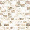 QT Dragon Dreams Castle Wall - 30961-A Taupe - Cotton Fabric