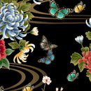 QT Dynasty Floral - 30245-J Black - Cotton Fabric