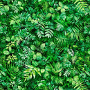 QT Earthly Delights Mixed Foliage - 31289-G Green - Cotton Fabric