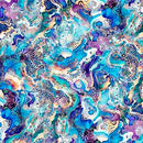 QT Fantasia Abstract Flow - 30972-X Multi - Cotton Fabric