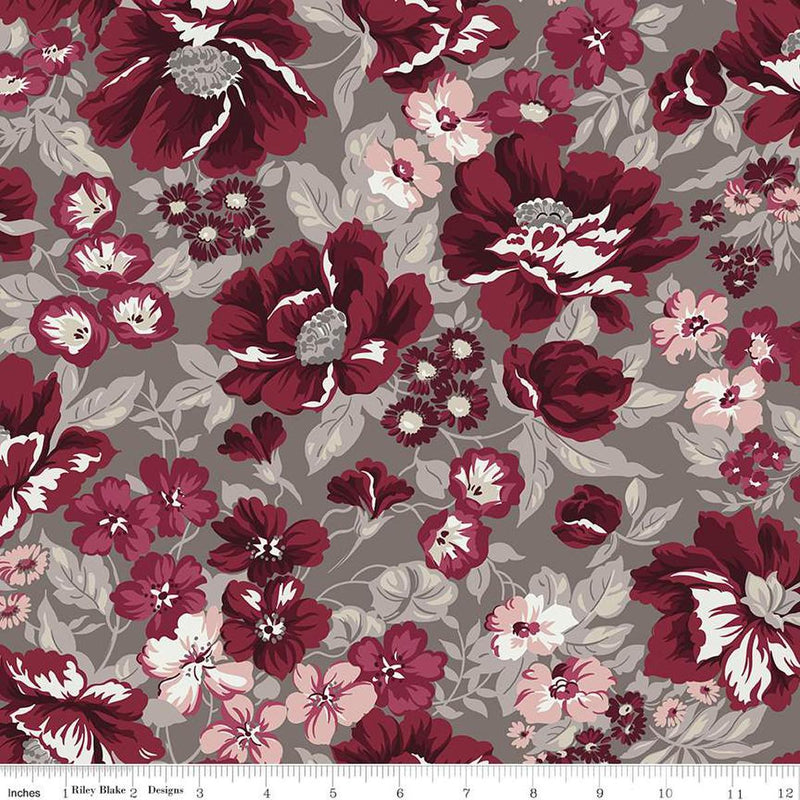 RILEY BLAKE Heartfelt - C13490-TAUPE - Cotton Fabric