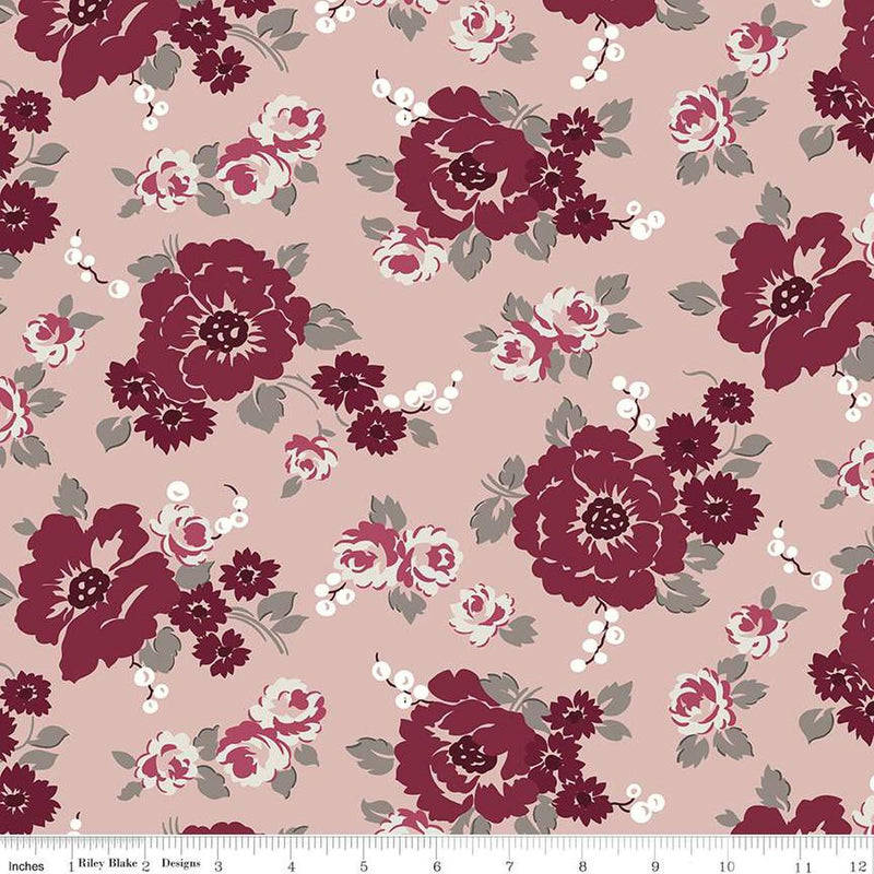 RILEY BLAKE Heartfelt - C13491-ROSE - Cotton Fabric