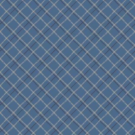 RJR Close To My Heart Criss Cross Plaid - 6042-BB3 Bluejay Blue - Cotton Fabric