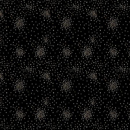 RJR Cotton & Steel Clusters - CS107-BH14M Black Hole Metallic - Cotton Fabric