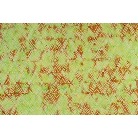 RJR Malam Batiks X Legacy Diamond - JB1004-LE2B Lemon - Cotton Fabric