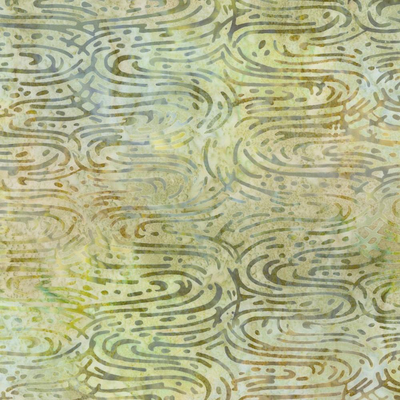 RK Artisan Batiks: Morning Mist - AMD-22159-39 Willow - Cotton Fabric