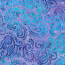 RK Artisan Batiks: Paisley Bouquet - AMD-22836-249 Crocus - Cotton Batik Fabric