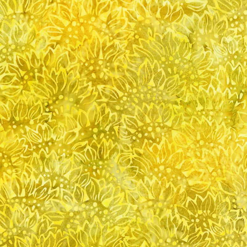 RK Artisan Batiks: Sun Forest - AMD-21998-125 Sunflower - Cotton Fabric