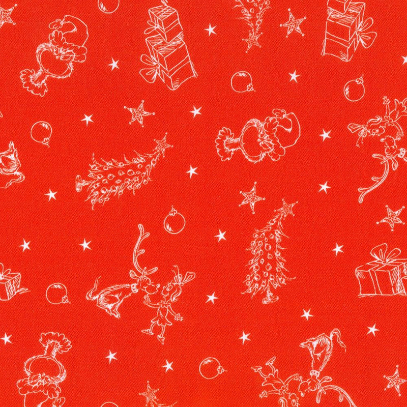RK How the Grinch Stole Christmas - ADED-21780-223 Holiday - Cotton Fabric