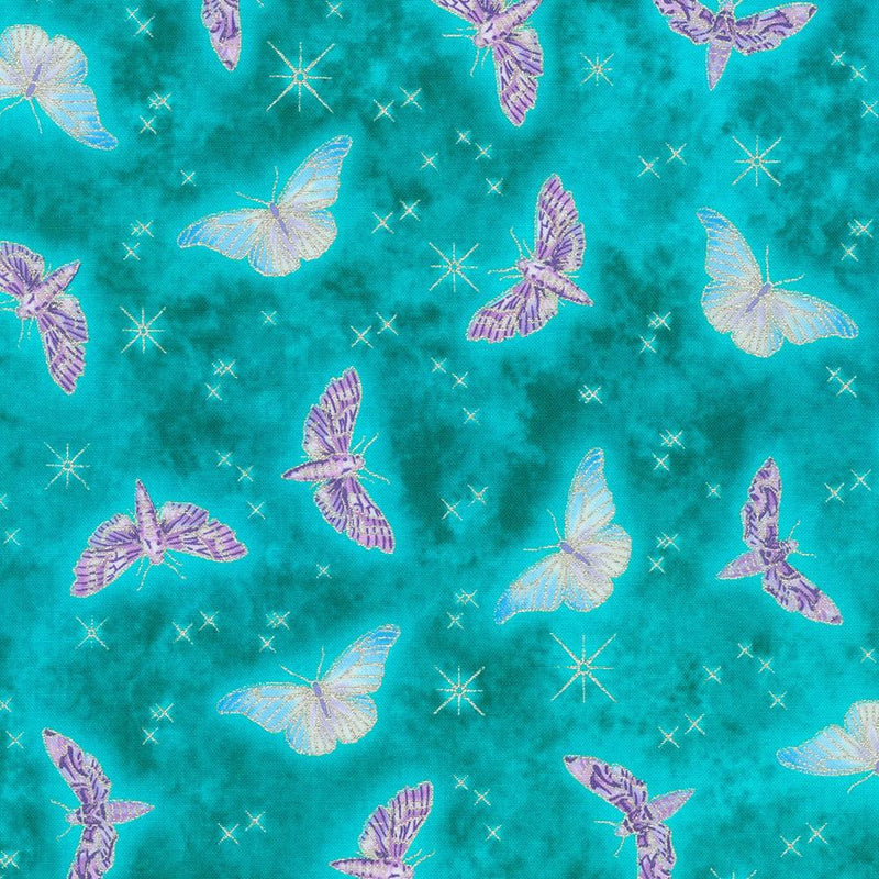RK Mystic Moon - SRKM-21636-213 Teal - Cotton Fabric