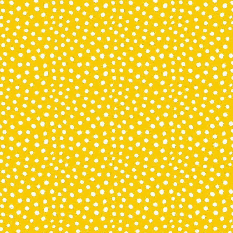 TT Advice From A Sunflower Irregular Spots - CD2928-YELLOW - Cotton Fabric