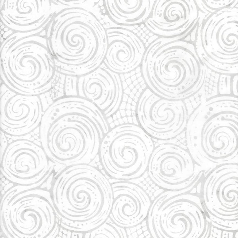 TT Alabaster Batiks - B1957-DOVE - Cotton Fabric