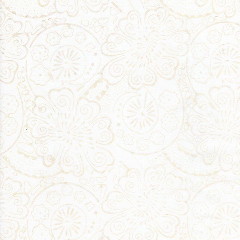 TT Alabaster Batiks - B8746-BONE - Cotton Fabric
