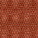 TT Lotus Garden Geo Metallic Floral - CM3668-RED - Cotton Metallic Fabric