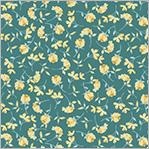 WHM Blake Ditsy Stems - 53666-9 Teal - Cotton Fabric