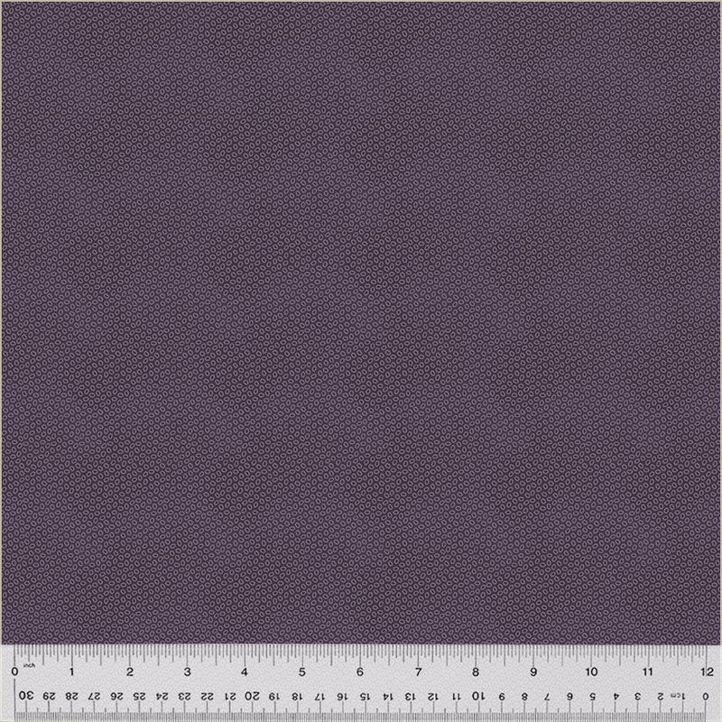 WHM Circa: Purple Ditty Dot - 53954-6 Eggplant - Cotton Fabric