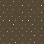 WHM Elliot Dotty - 53794-6 Dark Brown - Cotton Fabric