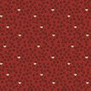 WHM Elliot Peppered Field - 53792-3 Berry - Cotton Fabric