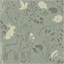 WHM Forest Tales Forest Floor - 54441-3 Eucalyptus - Cotton Fabric