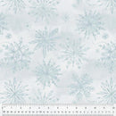 WHM Winter Whisper Snowfall - 54684DW-1 Ice - Cotton Wide Back Fabric